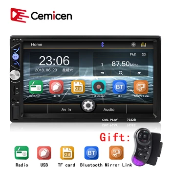 2 Din Car Radio 7" HD Touch Screen Digital Display Car Mirrorlink Player 2din Autoradio Bluetooth AUX USB Multimedia MP5 Player
2 Din Car Radio 7" HD Touch Screen Digital Display Car Mirrorlink Player 2din Autoradio Bluetooth AUX USB Multimedia MP5 Player