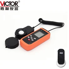VICTOR VC1010D 1010D 3 1/2 Counts Digital Lux Meter Photo Light Meter Lumens Test 0.1~100x2000 Lux. (Upgraded VC1010B)
VICTOR VC1010D 1010D 3 1/2 Counts Digital Lux Meter Photo Light Meter Lumens Test 0.1~100x2000 Lux. (Upgraded VC1010B)