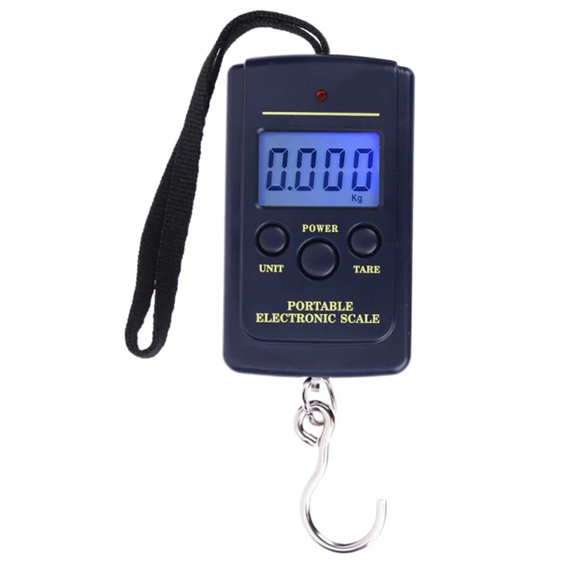 40kg x 10g Mini Digital Scale For Fishing Luggage Travel Weighting Steelyard Portable Electronic Hanging Hook Scale Dropshipping
40kg x 10g Mini Digital Scale For Fishing Luggage Travel Weighting Steelyard Portable Electronic Hanging Hook Scale Dropshipping