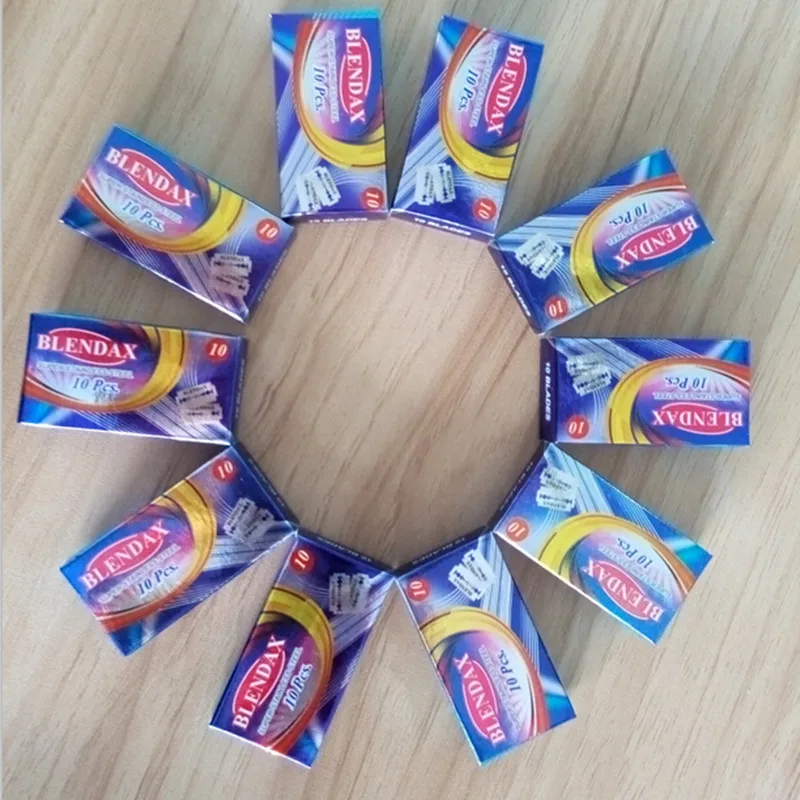 Безопасные лезвия BLENDAX. Платиновое покрытие. 100 шт. | Красота и здоровье