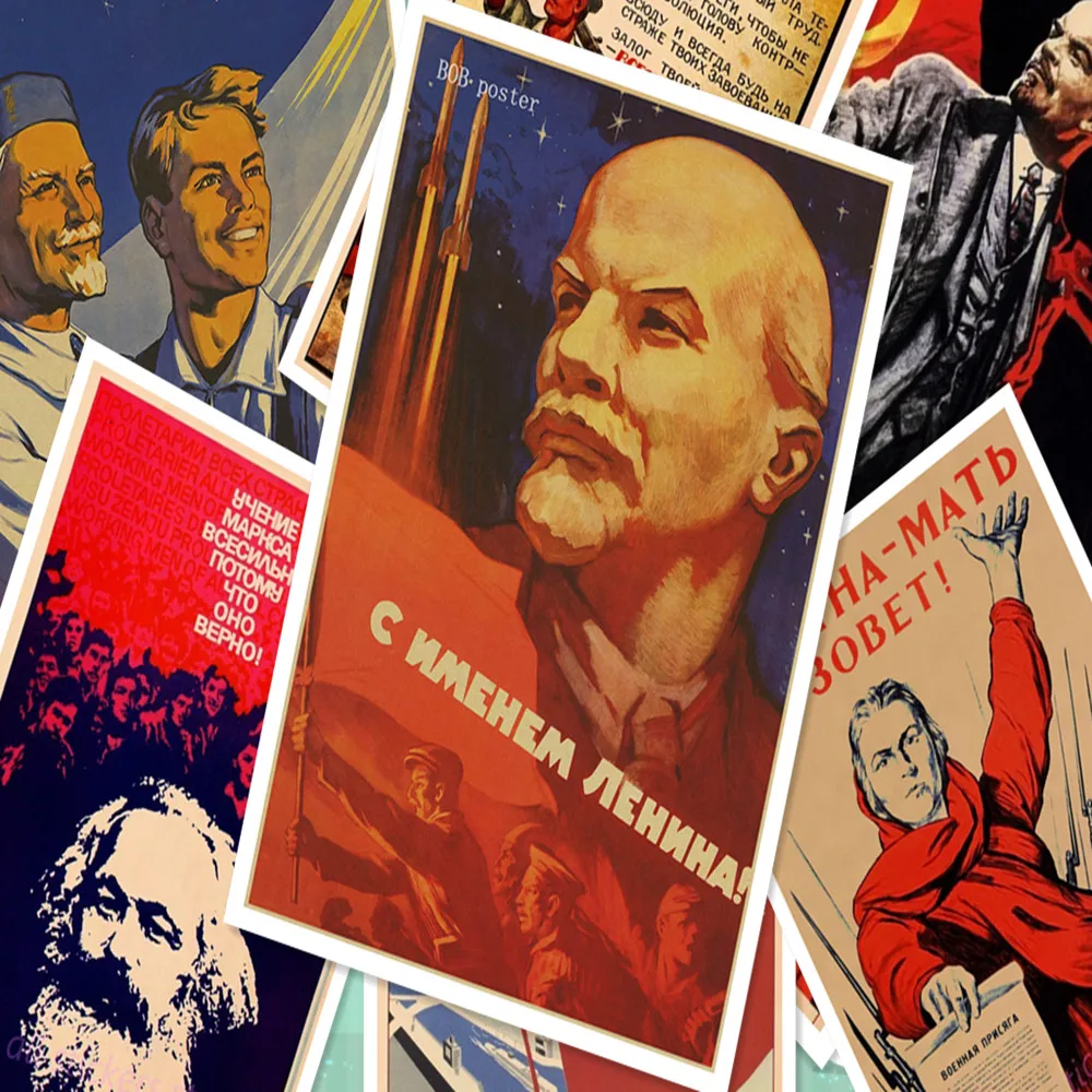 World war II Stalin Marx Leninist political propaganda Soviet Union USSR CCCP poster Retro kraft paper wall Decor vintage poster
World war II Stalin Marx Leninist political propaganda Soviet Union USSR CCCP poster Retro kraft paper wall Decor vintage poster
