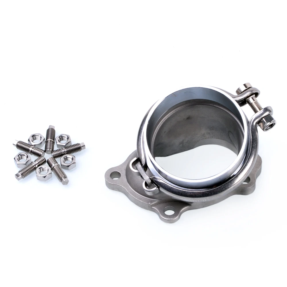 Kinugawa Turbo V-Band Adapter Kit 5 Bolt to 3" V-band for Nissan CA18 S13 SR20DET
Kinugawa Turbo V-Band Adapter Kit 5 Bolt to 3" V-band for Nissan CA18 S13 SR20DET