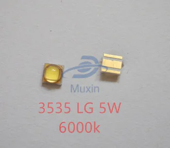 For LG high brightness LED lamp 5W lamp beads 3535 are white 6000K 10pcs free shipping
For LG high brightness LED lamp 5W lamp beads 3535 are white 6000K 10pcs free shipping