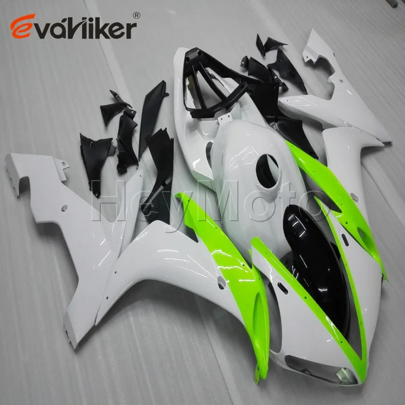 

Motorcycle cowl for YZFR1 2004 2005 2006 green white YZF R1 04 05 06 ABS Plastic fairings H3