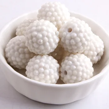 Kwoi vita AAA Quality 20mm 100pcs/lot Solid Rhinestone white color Chunky Resin Rhinestone Ball beads for Kids Jewelry
Kwoi vita AAA Quality 20mm 100pcs/lot Solid Rhinestone white color Chunky Resin Rhinestone Ball beads for Kids Jewelry