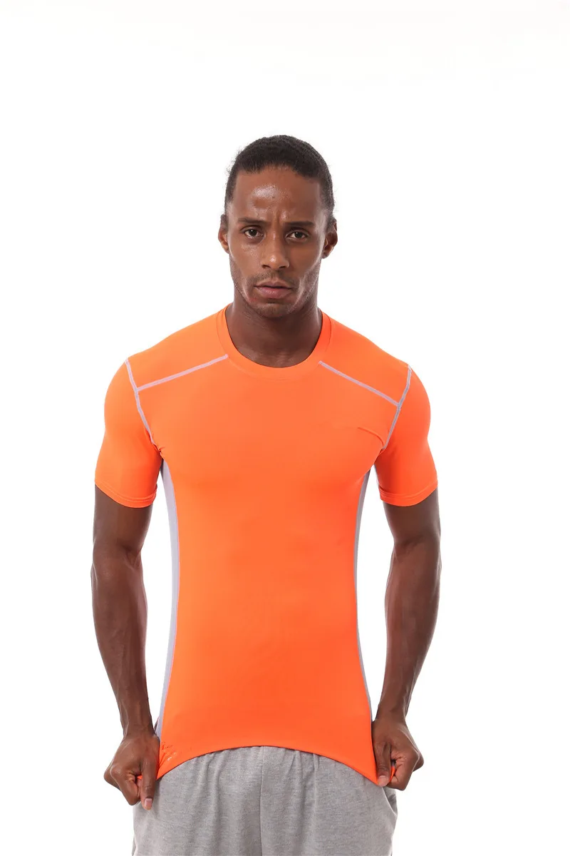 A18307 Fitness Sport T Shirts Men Solid Short Sleeve Homme T Shirts Running Clothing Gym Breathable Compression Quick-drying
A18307 Fitness Sport T Shirts Men Solid Short Sleeve Homme T Shirts Running Clothing Gym Breathable Compression Quick-drying