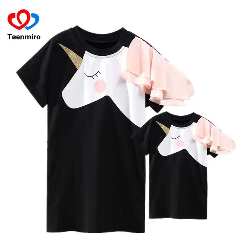 mommy and me t shirt dress