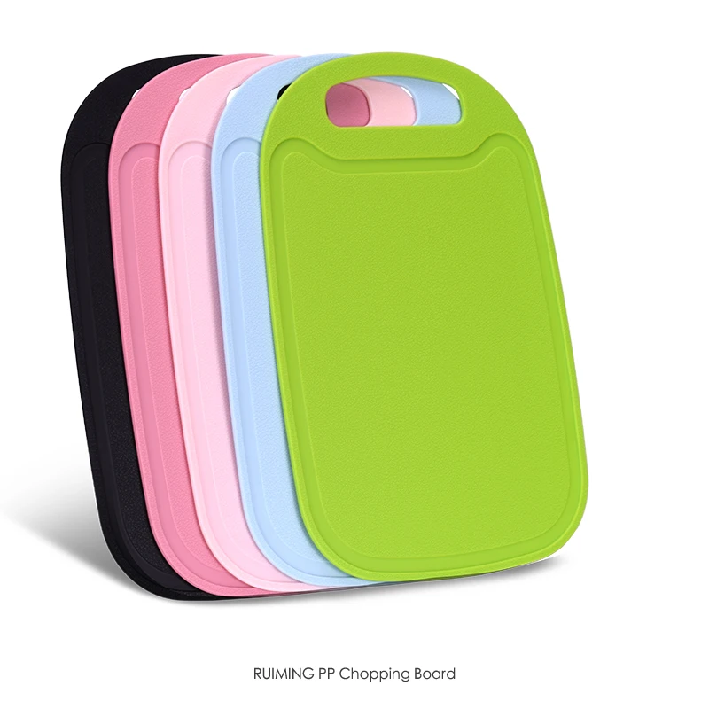 Plastic Chopping Block Meat Vegetable Cutting Board Non-slip Anti Overflow With Hang Hole Chopping Board
Plastic Chopping Block Meat Vegetable Cutting Board Non-slip Anti Overflow With Hang Hole Chopping Board