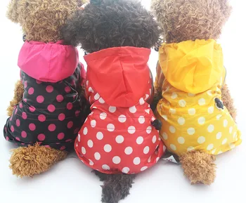 Pet Dog Raincoat Jumpsuit Polka Dot Pet Puppy Coat Jacket Waterproof Clothes 5 sizes
Pet Dog Raincoat Jumpsuit Polka Dot Pet Puppy Coat Jacket Waterproof Clothes 5 sizes