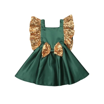 Christmas Toddler Kids Baby Girls Dress Sequins Ruffles Bowknot Tutu Princess Girl Formal Pageant Party Dresses Xmas Clothes
Christmas Toddler Kids Baby Girls Dress Sequins Ruffles Bowknot Tutu Princess Girl Formal Pageant Party Dresses Xmas Clothes
