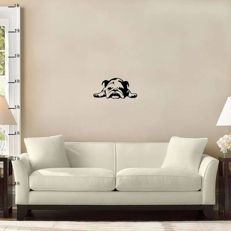 Free shipping BULLDOG Vinyl Decal ,wrinkled lazy dog puppy sticker for Car Window
Free shipping BULLDOG Vinyl Decal ,wrinkled lazy dog puppy sticker for Car Window