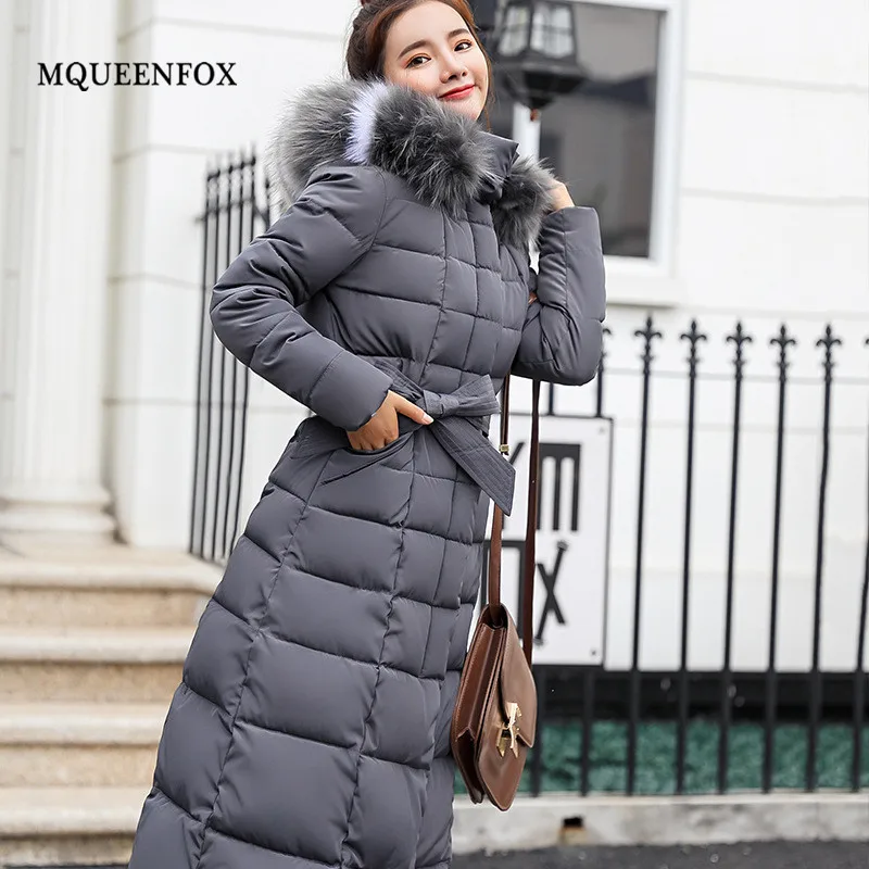 Winter Big Fur Collar Hooded Coat Women warm Long Jacket Winter Female Parka Outerwear slim Down Jacket Winter Jacket Women Coat
Winter Big Fur Collar Hooded Coat Women warm Long Jacket Winter Female Parka Outerwear slim Down Jacket Winter Jacket Women Coat