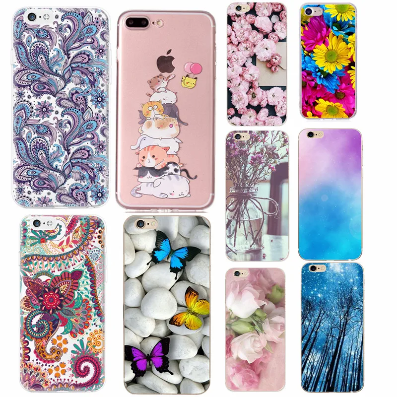 Case FOR Iphone 6s Soft Clear Protective TPU Back Cover FOR 5 5S 6 s 7 8 Plus X XS Colorful Flower Cat Phone Case FOR Iphone 7
Case FOR Iphone 6s Soft Clear Protective TPU Back Cover FOR 5 5S 6 s 7 8 Plus X XS Colorful Flower Cat Phone Case FOR Iphone 7