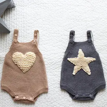 Soft Baby Girl Clothes Love Heart Baby Boy Sweater Knitted Romper Star Vest Outfit Infant Sleeveless Clothes Photo Prop
Soft Baby Girl Clothes Love Heart Baby Boy Sweater Knitted Romper Star Vest Outfit Infant Sleeveless Clothes Photo Prop