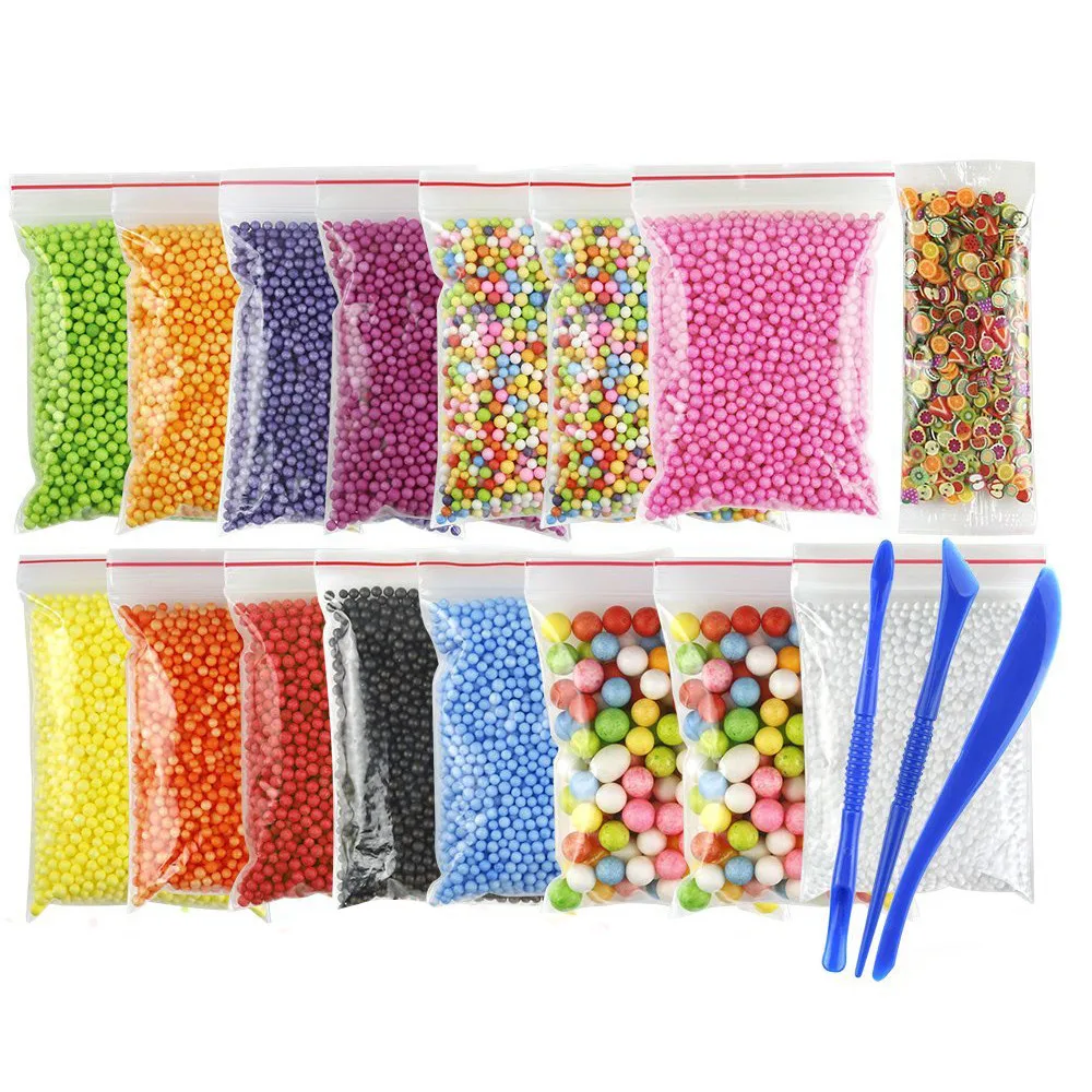 DIY Creative funny Magic Colorful Styrofoam Foam Balls Slime Tool Fruit Slice For Slime Making Art DIY Squeeze Toys CC# dropship
DIY Creative funny Magic Colorful Styrofoam Foam Balls Slime Tool Fruit Slice For Slime Making Art DIY Squeeze Toys CC# dropship