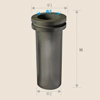 2KG capacity Graphite melting crucible with neck for gold melting furnace , gold melting crucible for 2kg melting furnace
2KG capacity Graphite melting crucible with neck for gold melting furnace , gold melting crucible for 2kg melting furnace