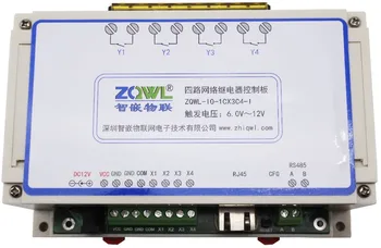 4-way network relay control board/30A/RS485/Modbus TCP/RTU/industrial/programmable
4-way network relay control board/30A/RS485/Modbus TCP/RTU/industrial/programmable