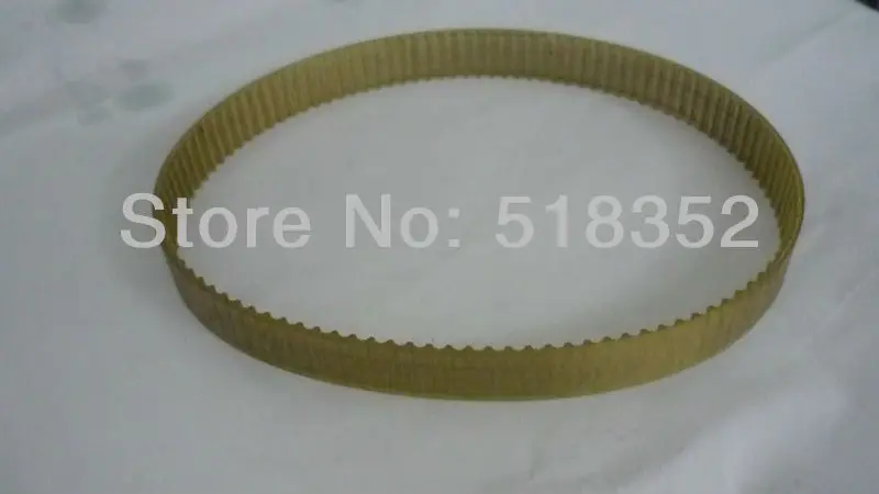 118 Arc Teeth Width 25mm Polyester Timing Belt with Steel Reinforcement Inside for EDM Wire Cut Machine Parts
118 Arc Teeth Width 25mm Polyester Timing Belt with Steel Reinforcement Inside for EDM Wire Cut Machine Parts