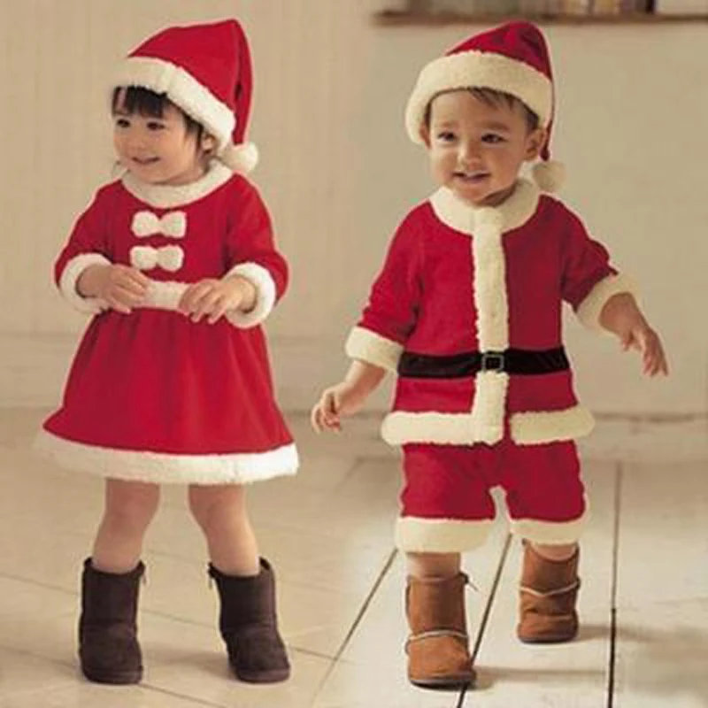 Children Christmas Cosplay Clothing Set Baby Boys Girls Christmas Suit and Dress Santa Claus Costumes Newborn Enfant Clothes
Children Christmas Cosplay Clothing Set Baby Boys Girls Christmas Suit and Dress Santa Claus Costumes Newborn Enfant Clothes
