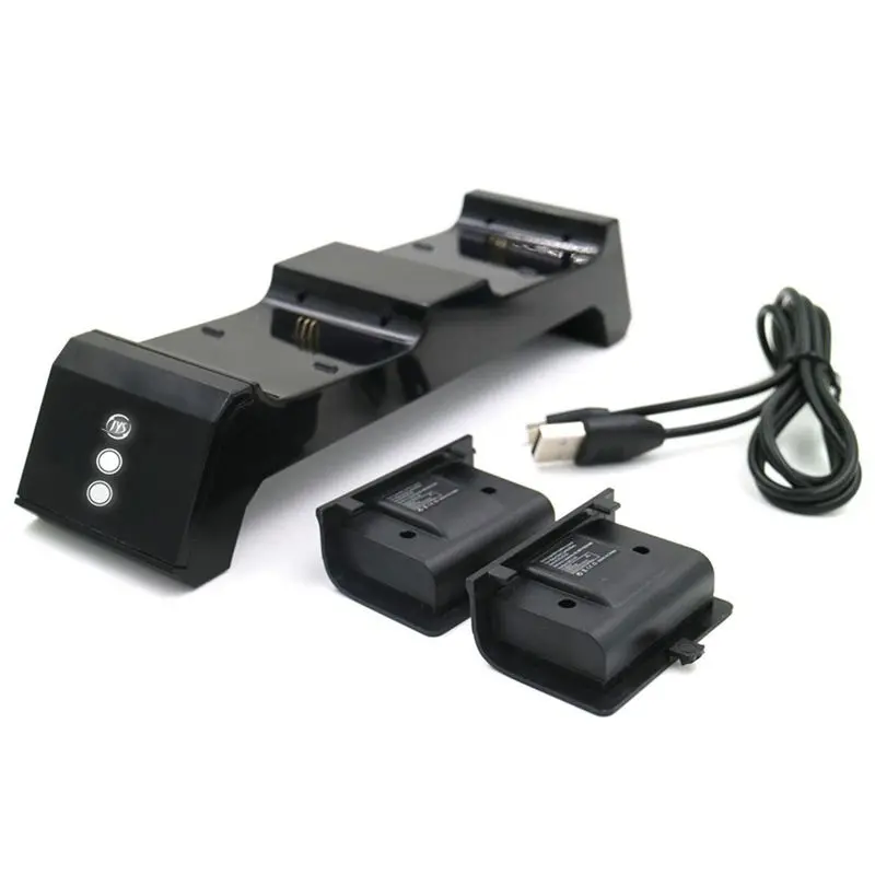 JYS for Xbox One/Xbox One S X Dual Controller Charging Dock Charger+2x Battery Pack
JYS for Xbox One/Xbox One S X Dual Controller Charging Dock Charger+2x Battery Pack