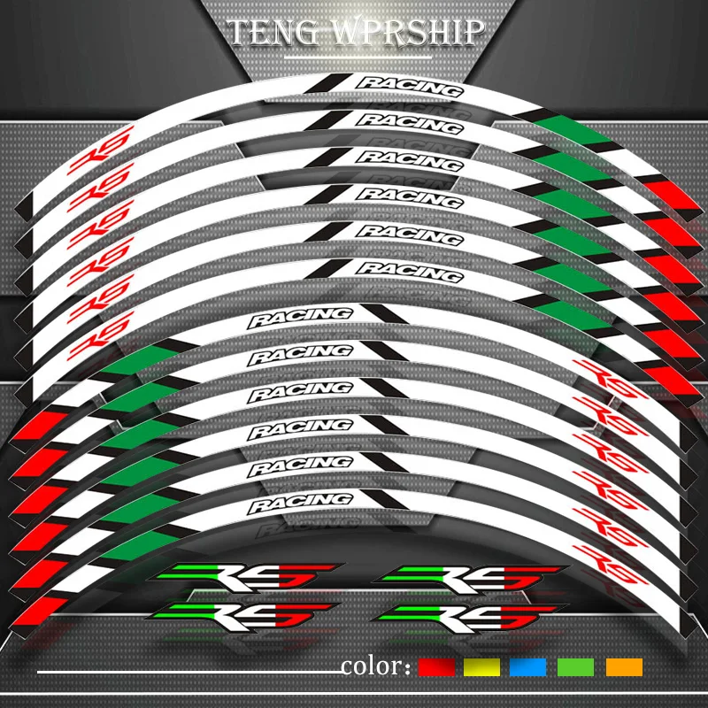 Motorcycle front and rear wheels Edge Outer Rim Sticker Reflective Stripe Wheel Decals For Aprilia RS
Motorcycle front and rear wheels Edge Outer Rim Sticker Reflective Stripe Wheel Decals For Aprilia RS