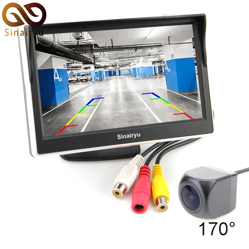 Large View Angle Car Rear View Back up Camera with Fisheye Lens MCCD Chip+ 5" 800*480 HD TFT Color Mirror Screen Monitor
Large View Angle Car Rear View Back up Camera with Fisheye Lens MCCD Chip+ 5" 800*480 HD TFT Color Mirror Screen Monitor