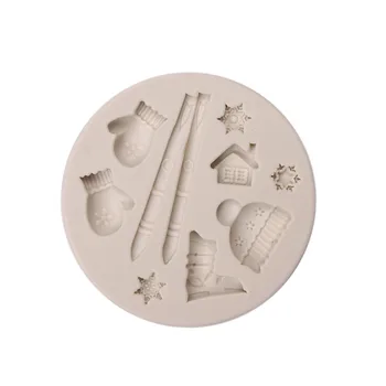 Christmas Silicone Molds XMAS Gloves Skates House Sun Hat Snowflake Shape Resin Molds Jewelry Tools for Making Gift Decoration
Christmas Silicone Molds XMAS Gloves Skates House Sun Hat Snowflake Shape Resin Molds Jewelry Tools for Making Gift Decoration