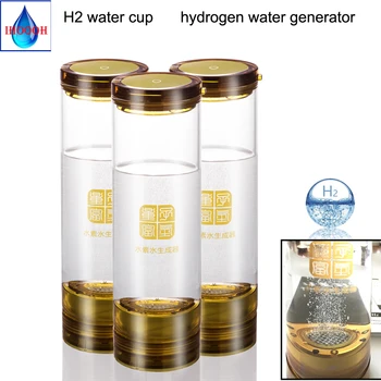 Rich Hydrogen Water Generator USB Rechargeable Electrolysis Japanese Titanium Platinum ORP Alkaline Pure H2 Ionizer Glass Cup
Rich Hydrogen Water Generator USB Rechargeable Electrolysis Japanese Titanium Platinum ORP Alkaline Pure H2 Ionizer Glass Cup
