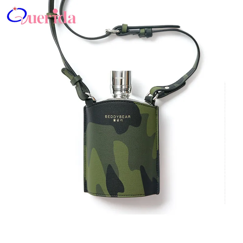 High Quality 304 Stainless Steel Hip Flask Handmade Female Military Camouflage Kettle Man Whisky Alcohol Bottle Gift Box Packing
High Quality 304 Stainless Steel Hip Flask Handmade Female Military Camouflage Kettle Man Whisky Alcohol Bottle Gift Box Packing