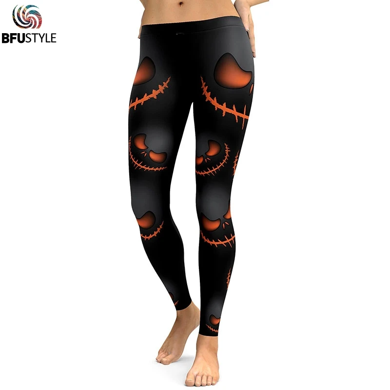 BFUSTYLE Halloween Legging Ladies High Quality Skeleton Skull Leggings Women Fitness Mujer Leggins Casual Pumpkin Pencil Pants
BFUSTYLE Halloween Legging Ladies High Quality Skeleton Skull Leggings Women Fitness Mujer Leggins Casual Pumpkin Pencil Pants