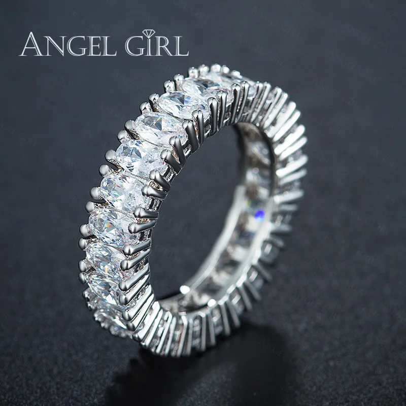 Angel Girl Fashion Ring Jewelry White Gold Color Rings With Oval Shape Clear Cubic Zirconia Stone Ring for Women at Party R0081
Angel Girl Fashion Ring Jewelry White Gold Color Rings With Oval Shape Clear Cubic Zirconia Stone Ring for Women at Party R0081