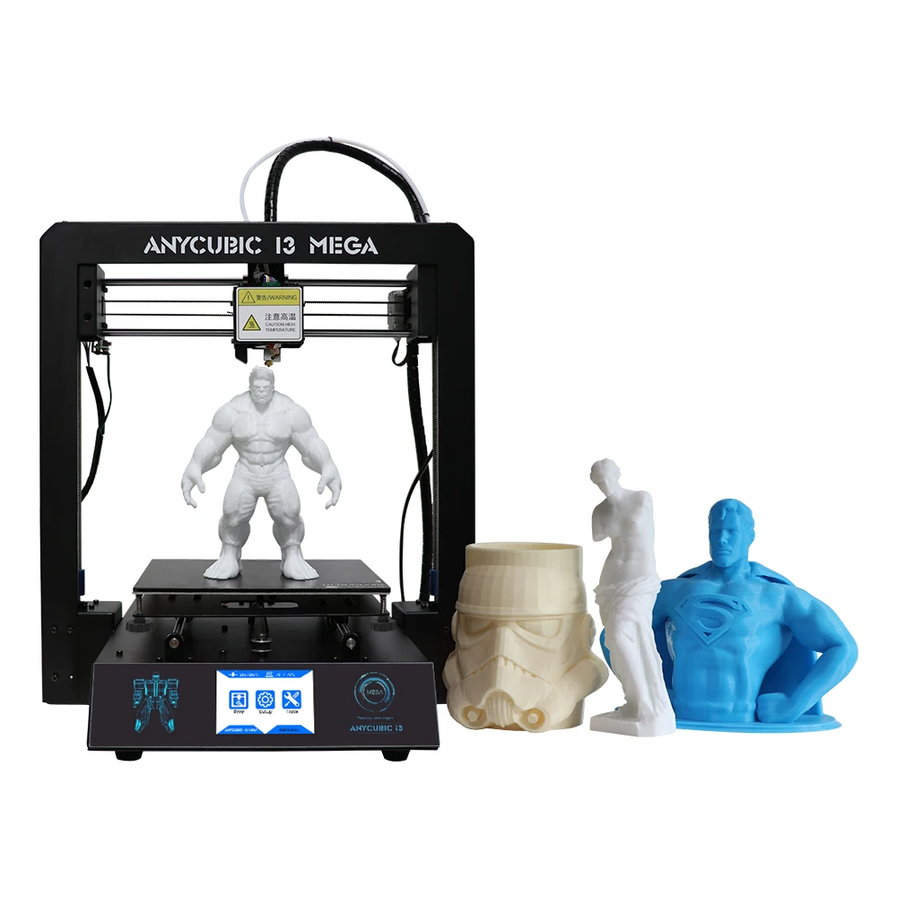 ANYCUBIC I3 Mega 3D Printer Newest Full Metal Frame Platform Plus size TFT Color Touch Screen Huge Print Space 3d DIY Printer
ANYCUBIC I3 Mega 3D Printer Newest Full Metal Frame Platform Plus size TFT Color Touch Screen Huge Print Space 3d DIY Printer