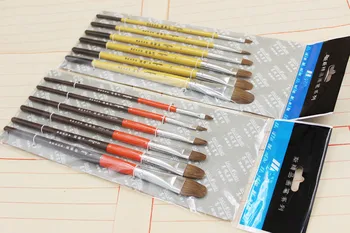 Excellent handmade 6pcs/Set pure weasel hair painting pen acrylic brush gouache Art Supplies Student Stationery brush pen
Excellent handmade 6pcs/Set pure weasel hair painting pen acrylic brush gouache Art Supplies Student Stationery brush pen