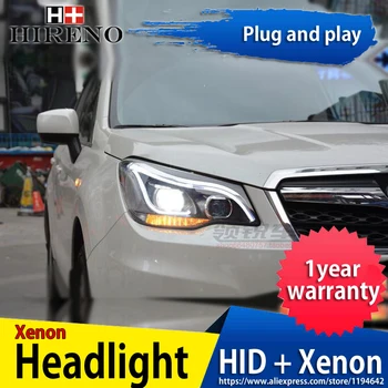 Hireno Headlamp for 2013-2015 Subaru Forester Headlight Headlight Assembly LED DRL Angel Lens Double Beam HID Xenon 2pcs
Hireno Headlamp for 2013-2015 Subaru Forester Headlight Headlight Assembly LED DRL Angel Lens Double Beam HID Xenon 2pcs