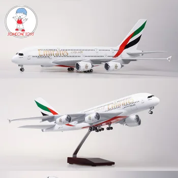 1/160 Scale Airplane Model Airbus EMIRATES A380 Airline Aircraft Model with Light Wheel Diecast Resin Plane Collection Toys Gift
1/160 Scale Airplane Model Airbus EMIRATES A380 Airline Aircraft Model with Light Wheel Diecast Resin Plane Collection Toys Gift