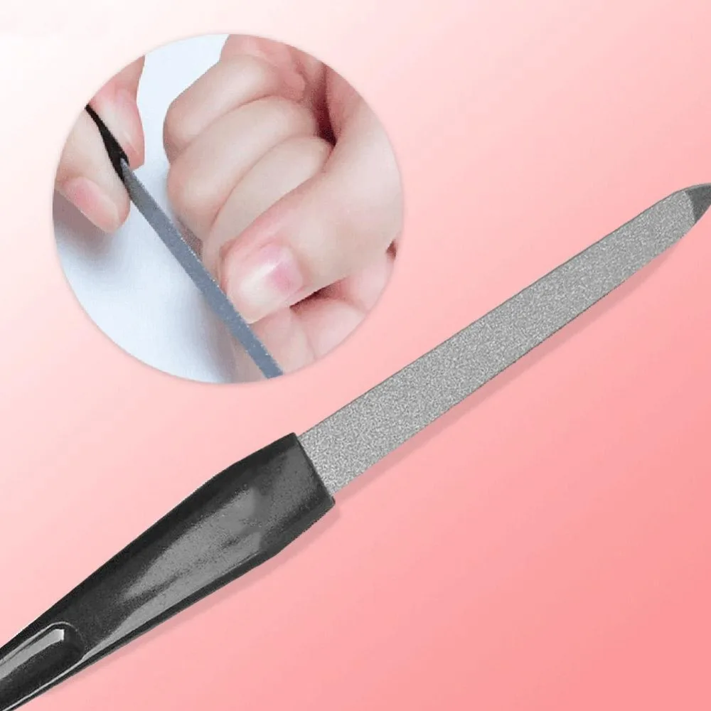 2019 New Metal Double Sided Plastic handle Nail Files Strong Edge Manicure For Manicure Pedicure Grooming Wholesale Available
2019 New Metal Double Sided Plastic handle Nail Files Strong Edge Manicure For Manicure Pedicure Grooming Wholesale Available