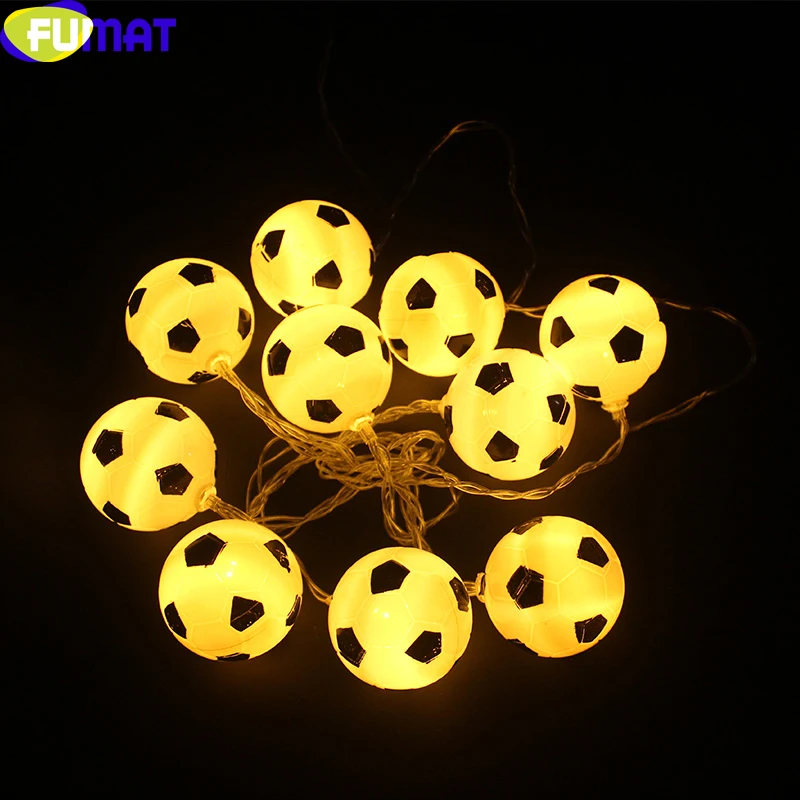 FUMAT 2M Football LED Lamp Holiday Lights For Bedroom Party Wedding Decoration Christmas Night Lamp
FUMAT 2M Football LED Lamp Holiday Lights For Bedroom Party Wedding Decoration Christmas Night Lamp