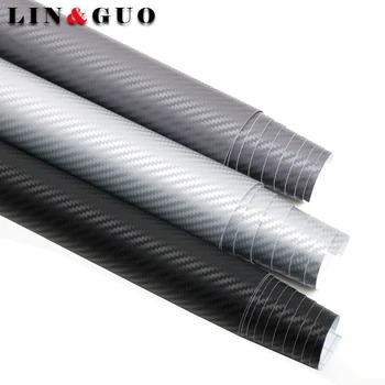 30*60cm 3D Carbon Fiber Vinyl Film Car Wrap DIY Car Stickers Decal Motorcycle Automobiles Car Styling Accessories Waterproof
30*60cm 3D Carbon Fiber Vinyl Film Car Wrap DIY Car Stickers Decal Motorcycle Automobiles Car Styling Accessories Waterproof