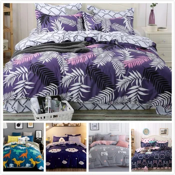 Fitted Sheet Duvet Cover Pillowcase 3/4 pcs Bedding Set Kids Single 1.2m 1.5m Bed Linen 150x230 180x230 200x230 Quilt Case Suit
Fitted Sheet Duvet Cover Pillowcase 3/4 pcs Bedding Set Kids Single 1.2m 1.5m Bed Linen 150x230 180x230 200x230 Quilt Case Suit