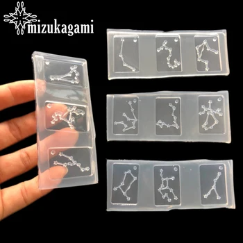 1pcs UV Resin Jewelry Silicone Mold 12 Constellation Pendant Jewelry Molds For DIY Necklace Pendant Charms Making Jewelry
1pcs UV Resin Jewelry Silicone Mold 12 Constellation Pendant Jewelry Molds For DIY Necklace Pendant Charms Making Jewelry