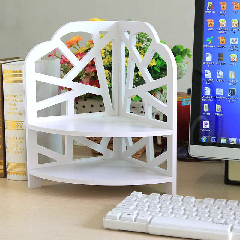 2017 New DIY Multi-function Desktop Double Wood Plastic Board Storage Rack Office Shelves Ools Holder
2017 New DIY Multi-function Desktop Double Wood Plastic Board Storage Rack Office Shelves Ools Holder