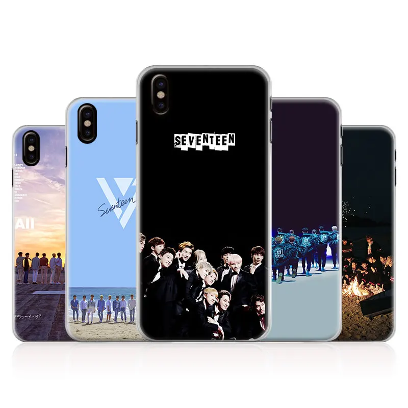 Seventeen KPOP Boy group Fashion Coque Phone Case Cover Shell For Apple iPhone X 8Plus 8 7Plus 7 6sPlus 6s 6Plus 6 5 5S SE
Seventeen KPOP Boy group Fashion Coque Phone Case Cover Shell For Apple iPhone X 8Plus 8 7Plus 7 6sPlus 6s 6Plus 6 5 5S SE