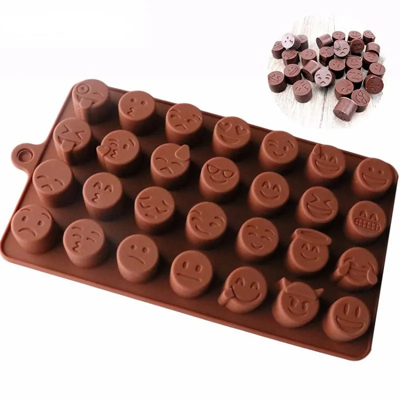 Emoji Chocolate Silicone Mold for Cake Cookies Mold Baking Accessories Fondant Candy Silicone DIY Silicone Cutters Cake Tools
Emoji Chocolate Silicone Mold for Cake Cookies Mold Baking Accessories Fondant Candy Silicone DIY Silicone Cutters Cake Tools