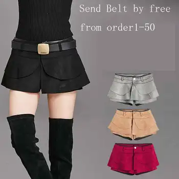 American Style New 2020 Spring Women's Fashion Loose Flare Suede Short Pants Female Casual Plus Size Black Double Ruffles Pants
American Style New 2020 Spring Women's Fashion Loose Flare Suede Short Pants Female Casual Plus Size Black Double Ruffles Pants