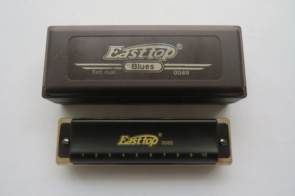 EASTTOP professional bules harp T008S,key of G#,mouth organ good reeds musical instruments,10holes harmonica for player
EASTTOP professional bules harp T008S,key of G#,mouth organ good reeds musical instruments,10holes harmonica for player