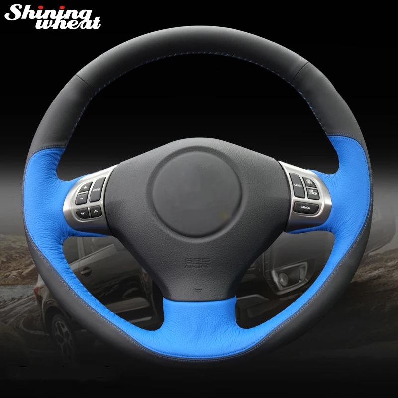 Кожаный чехол на руль для Subaru Forester 2008-2012 Impreza 2008-2011 Legacy 2008-2010 | Автомобили и
