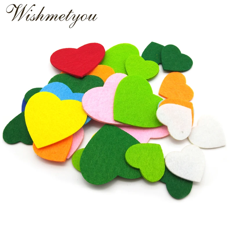 WISHMETYOU 30pcs Colorful Non-Woven Love Heart Felt Sewing Clothes Handmade Wedding Decor Home Room Scrapbooking Felt Craft Felt
WISHMETYOU 30pcs Colorful Non-Woven Love Heart Felt Sewing Clothes Handmade Wedding Decor Home Room Scrapbooking Felt Craft Felt