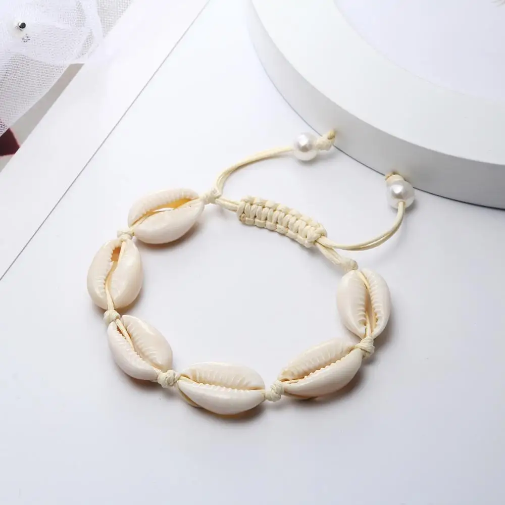 Hot Handmade Adj Natural Shells Knitted Bracelet Rope Braided Bracelets Women Accessories Beaded Female Boho Beach Jewelry Gifts
Hot Handmade Adj Natural Shells Knitted Bracelet Rope Braided Bracelets Women Accessories Beaded Female Boho Beach Jewelry Gifts