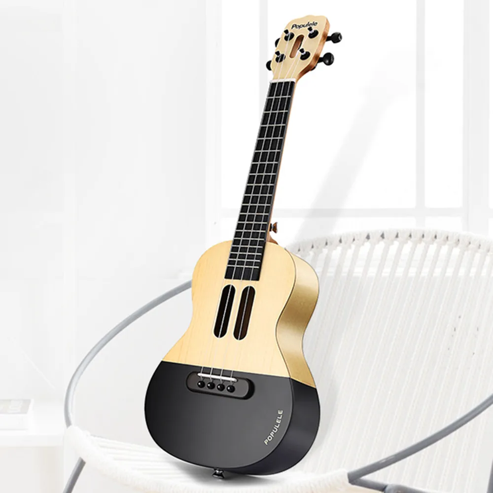 Populele 23" Ukulele Smart Guitar Italian Aquila Nylon Strings Musical Instrument LED Bluetooth Spruce Ukulele Beginners
Populele 23" Ukulele Smart Guitar Italian Aquila Nylon Strings Musical Instrument LED Bluetooth Spruce Ukulele Beginners