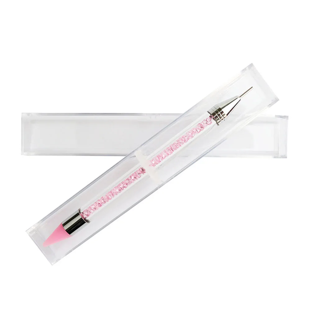 Accessories Plastic Nail Art Pen Rhinestone Studs Picker Dotting Pen Professional Soft Silicone Double DIY Manicure Tool
Accessories Plastic Nail Art Pen Rhinestone Studs Picker Dotting Pen Professional Soft Silicone Double DIY Manicure Tool